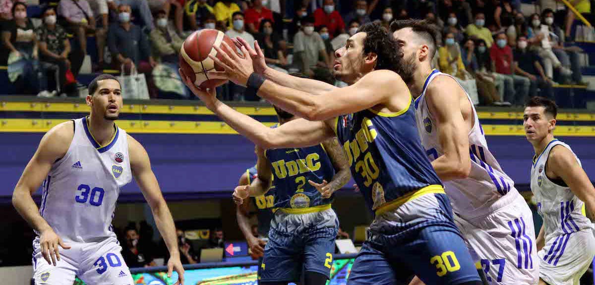 Brega de cierre a la altura del evento: basket udec cae ante boca juniors en el cruce final del grupo d