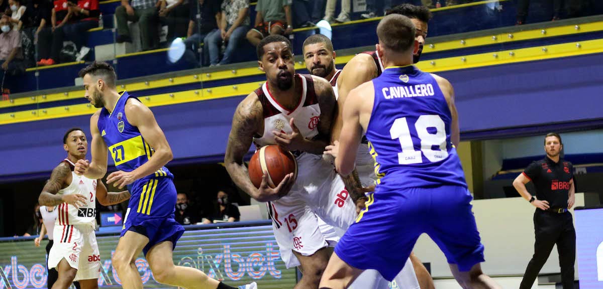 Exhibición de triples: flamengo vence a boca juniors y gana el grupo d de la bcl americas